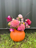 An Autumn Evening: Pumpkins, Petals and Prosecco. 17th October 6-8pm